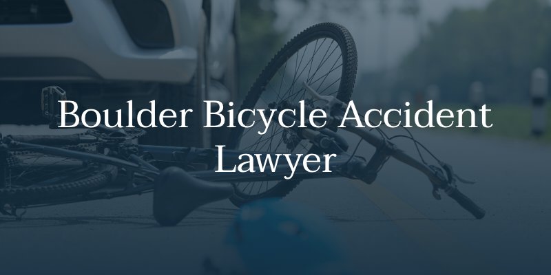 Boulder Bicycle Accident Lawyer