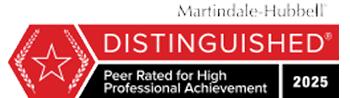 Martindale-Hubbell Distinguished | Peer Rated For Personal Achievement